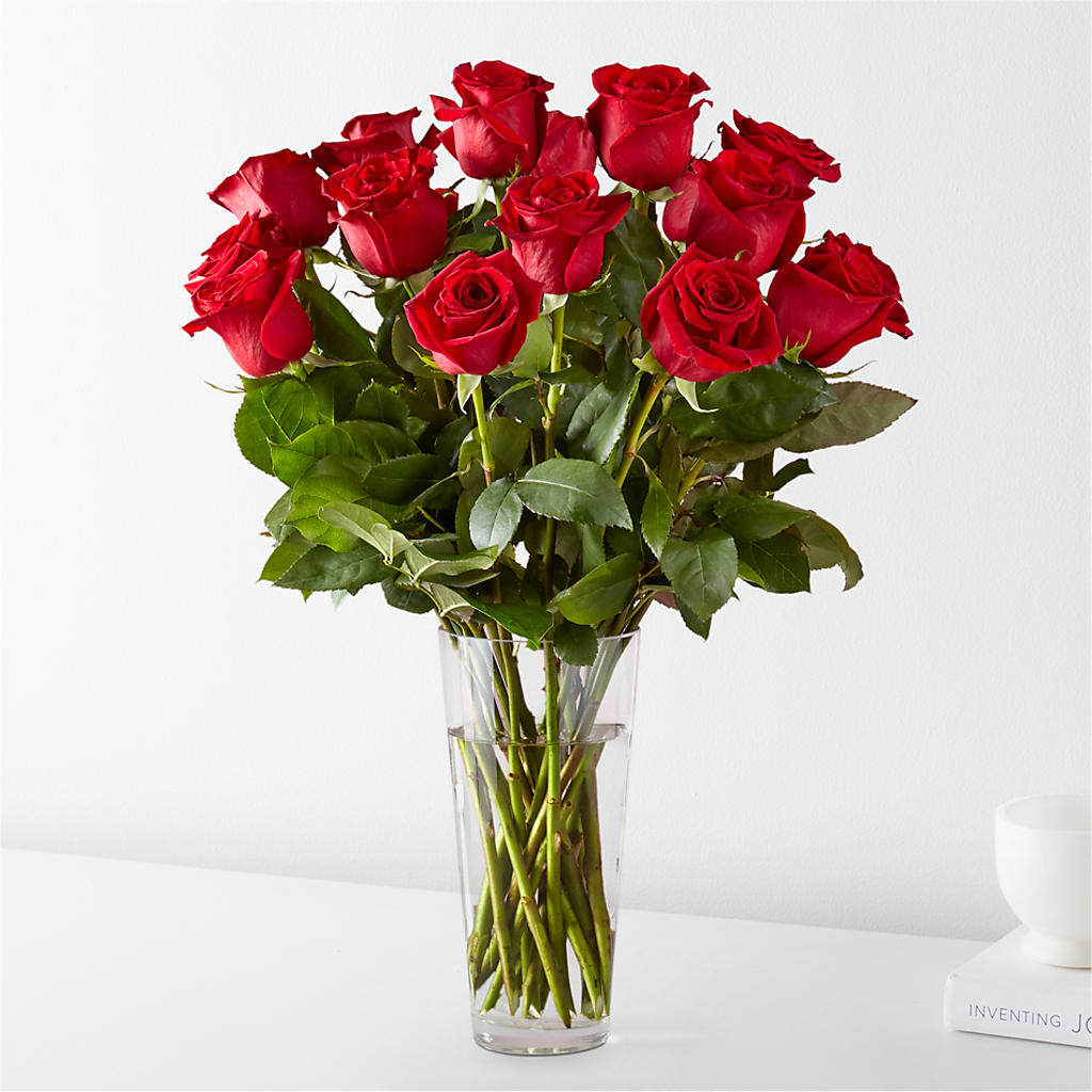 Long Stem Red Rose Bouquet – Moda Flowers, Guaynabo PR