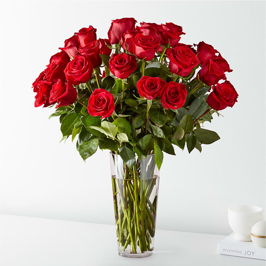 Long Stem Red Rose Bouquet – Moda Flowers, Guaynabo PR