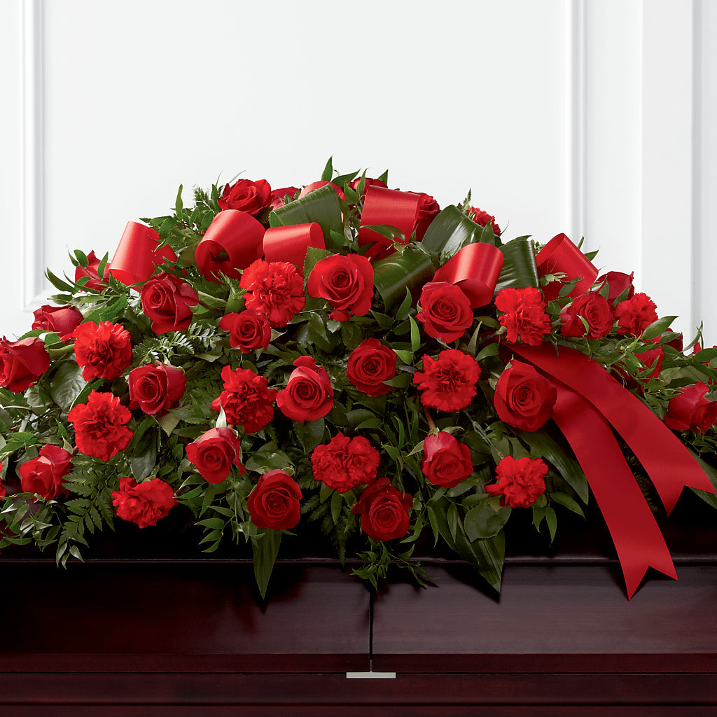 Tribute of Life Casket Spray – Moda Flowers, Guaynabo PR