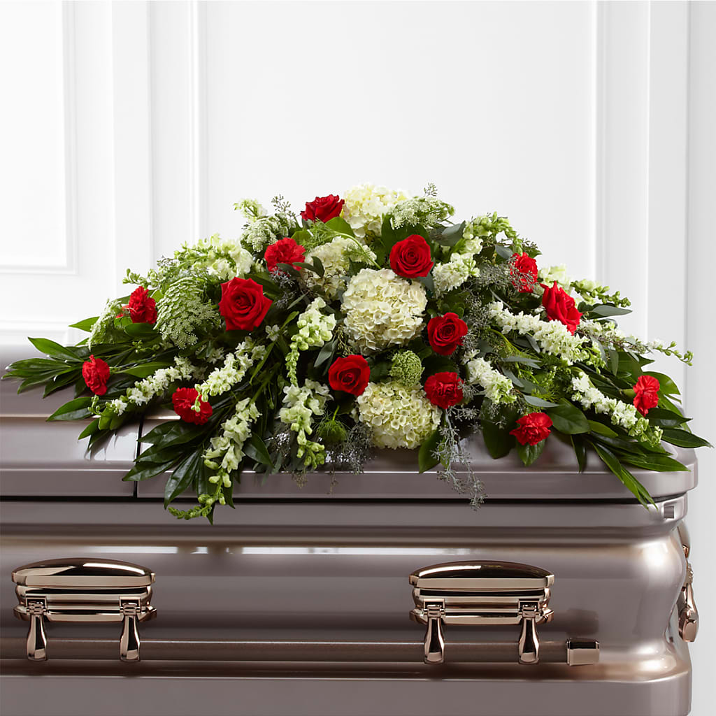 Sincerity Casket Spray – Moda Flowers, Guaynabo PR