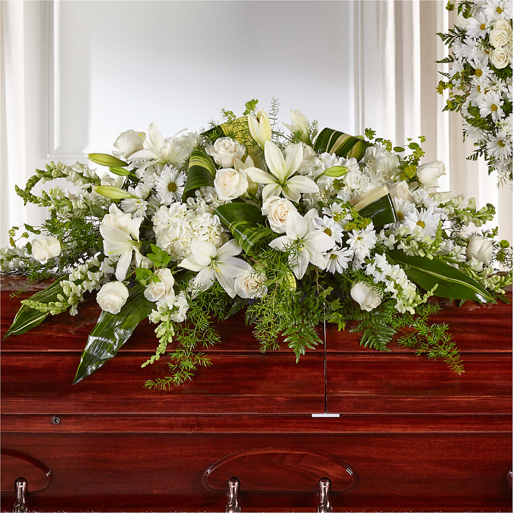 Abundance Casket Spray – Moda Flowers, Guaynabo PR