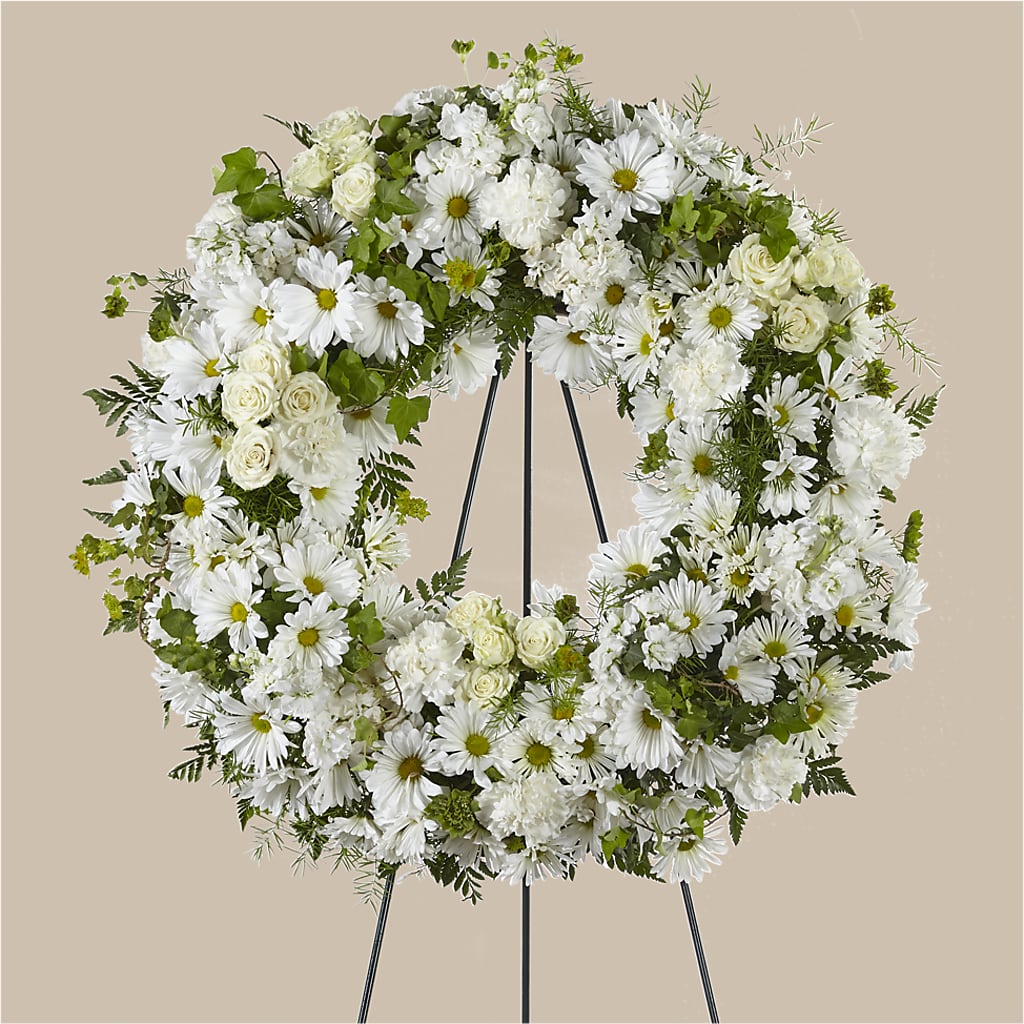 Faithful Wishes Wreath – Moda Flowers, Guaynabo PR
