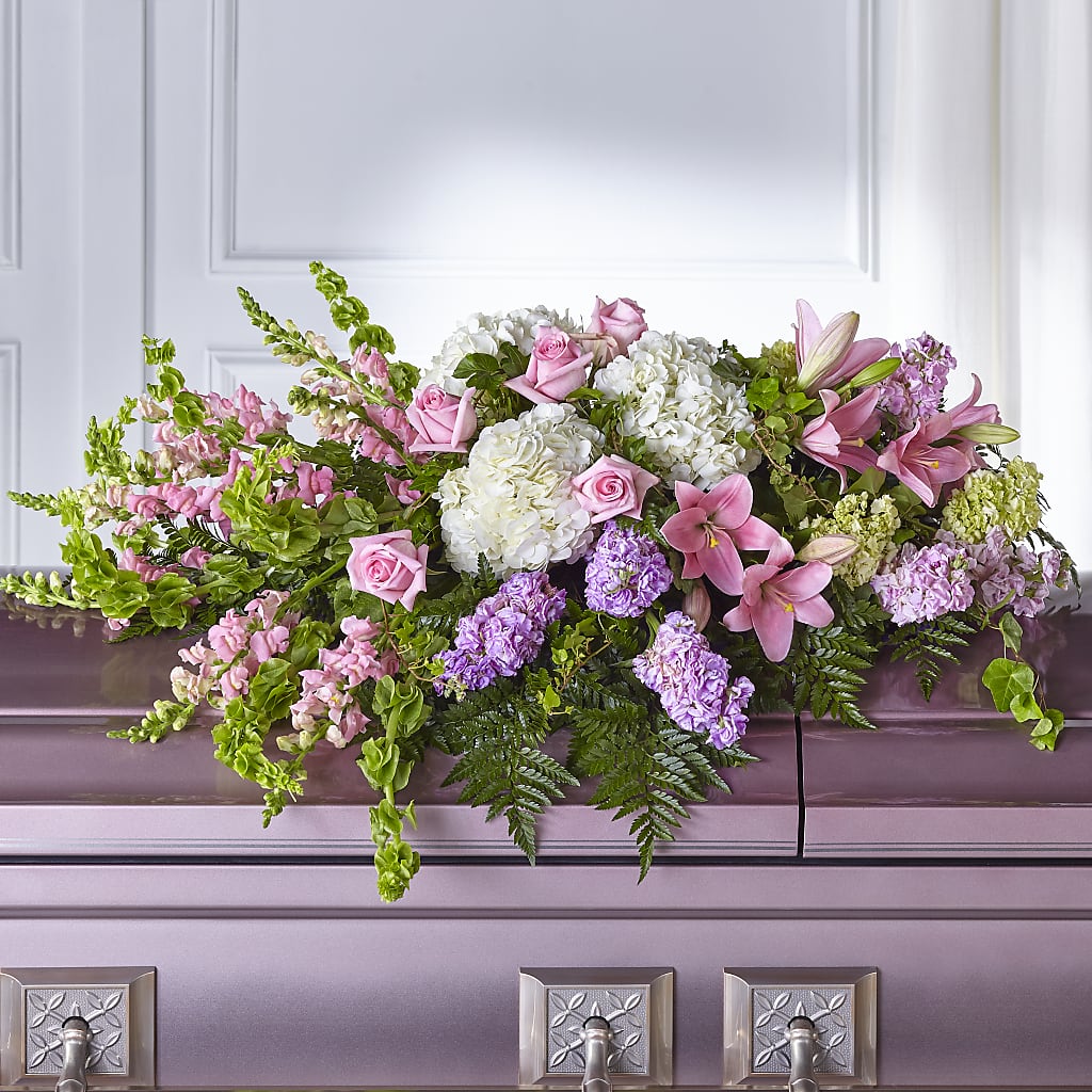 Life's Gratitude Casket Spray – Moda Flowers, Guaynabo PR