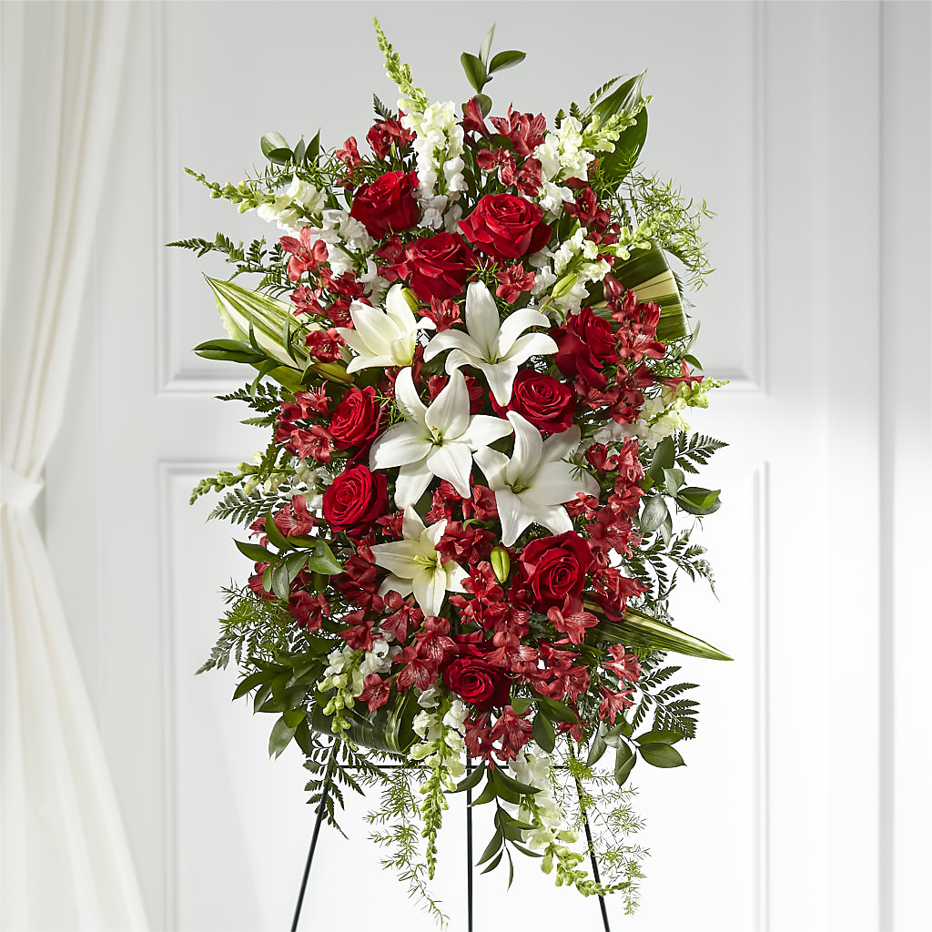 Everlasting Memory Standing Spray – Moda Flowers, Guaynabo PR