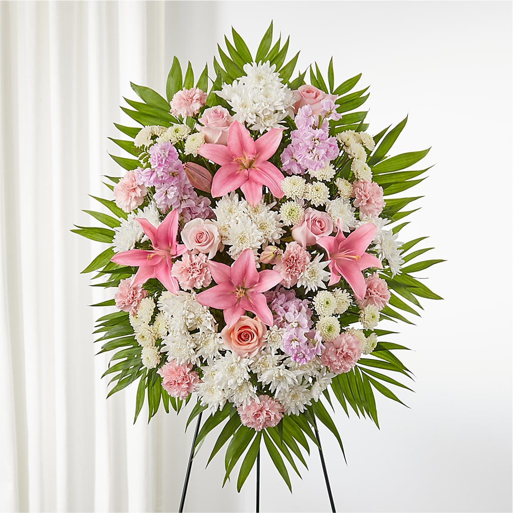 Offering Solace Standing Spray – Moda Flowers, Guaynabo PR