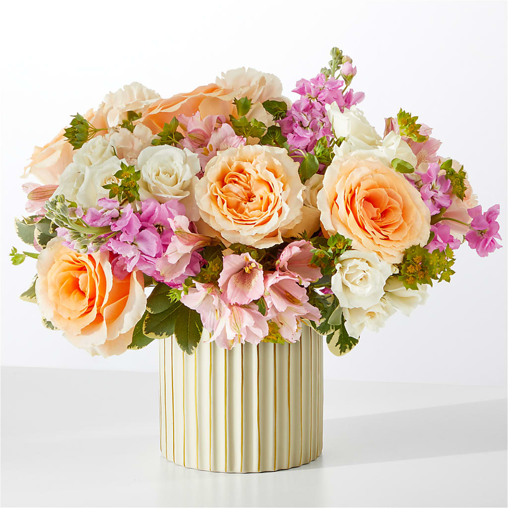 Paradise Bouquet with Ivory Vase – Moda Flowers, Guaynabo PR