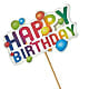 Happy Birthday Pick –  Moda Flowers, Guaynabo PR
