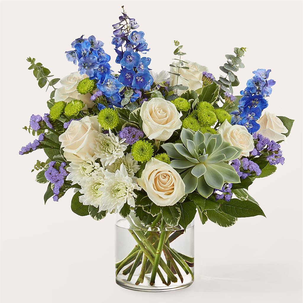 Cerulean Waves Bouquet –  Moda Flowers, Guaynabo PR