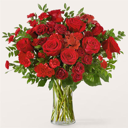 Brilliant Ruby Bouquet –  Moda Flowers, Guaynabo PR