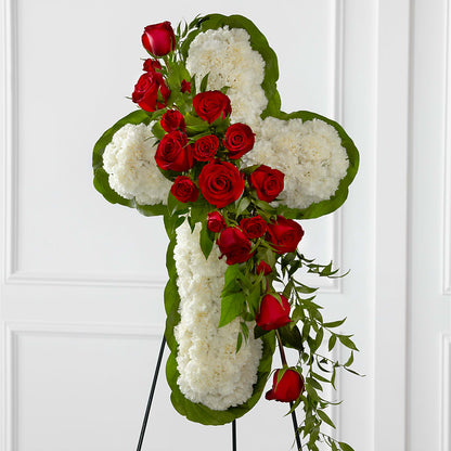 Floral Cross Easel –  Moda Flowers, Guaynabo PR