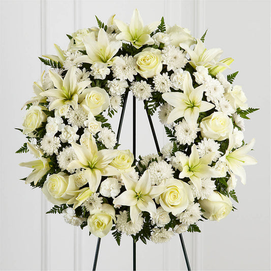 Treasured Tribute Wreath –  Moda Flowers, Guaynabo PR