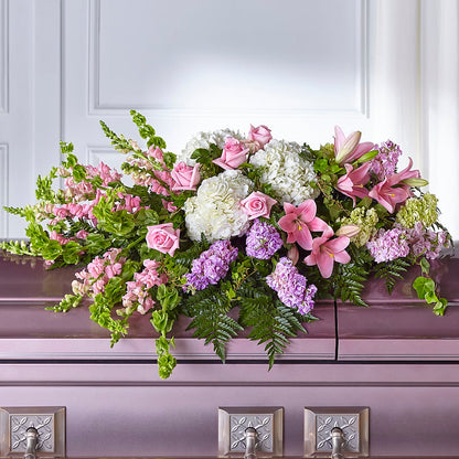Life's Gratitude Casket Spray –  Moda Flowers, Guaynabo PR