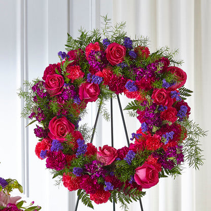 Calming Colors Wreath –  Moda Flowers, Guaynabo PR