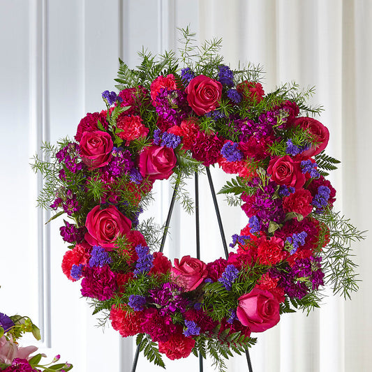 Calming Colors Wreath –  Moda Flowers, Guaynabo PR