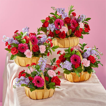 Pink Picnic Basket –  Moda Flowers, Guaynabo PR